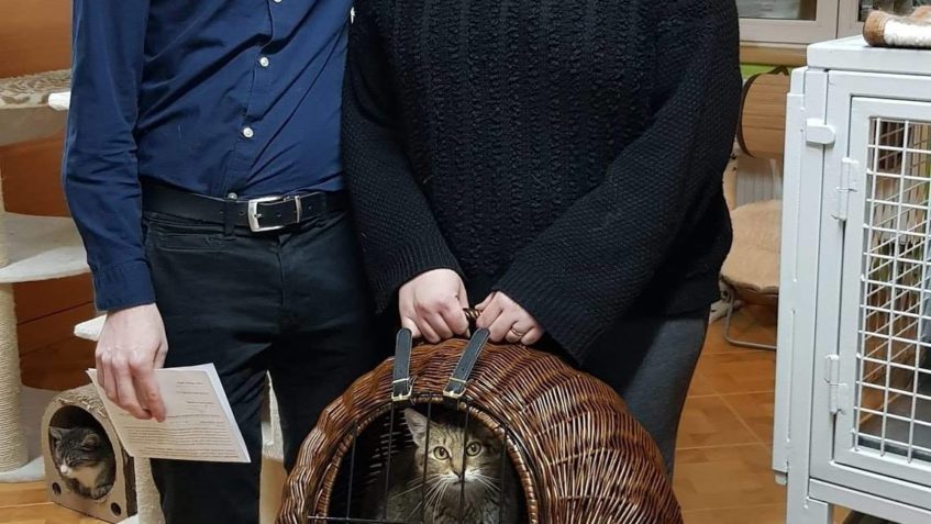 VČERA ODEŠLA DO NOVÉHO DOMOVA NAŠE "ZLATÁ" VILEMÍN...