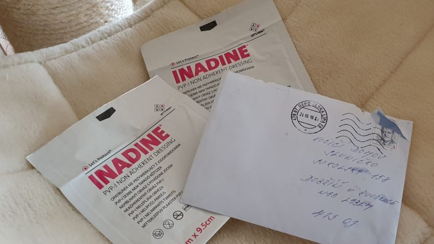 DĚKUJEME  ZA DÁREK PRO NAŠEHO WARIORKA