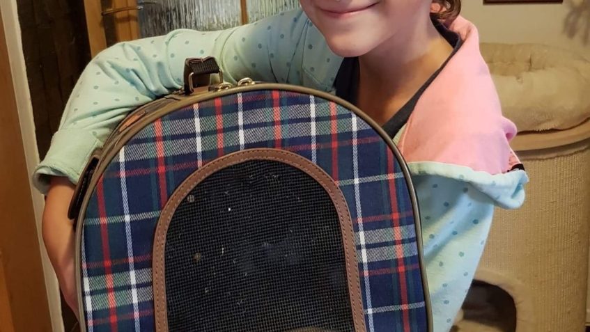 VČERA ODEŠLA DO NOVÉHO DOMOVA NAŠE NIKOTÝNKA...