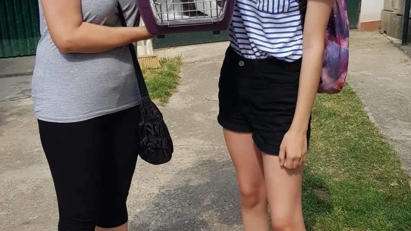 VČERA SE SVÉHO DOMOVA DOČKALA TAKÉ LADONKA...