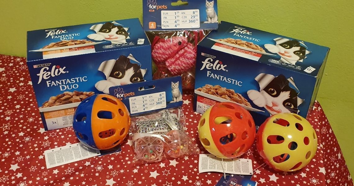 DĚKUJEME ZA VČEREJŠÍ DÁREČKY...