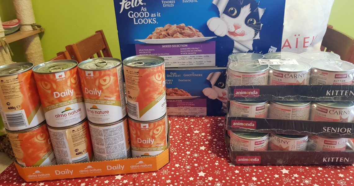 DĚKUJEME VŠEM DÁRCŮM, KTEŘÍ POSLALI SLUNÍČKOVÝM KOČIČKÁM DOB...