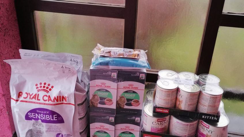 Děkujeme za dárky dnešní milé návštěvě Veronice Mars a Pavle...