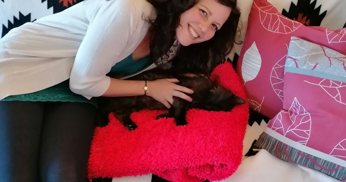 Včera odjel domů úžasný kocourek Čerťajs, nyní už Kendži. Má...